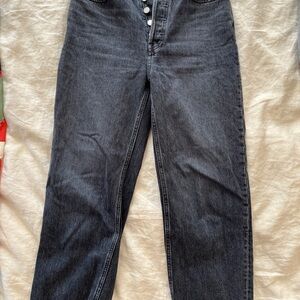 Everlane 90s Way High black jeans size 27